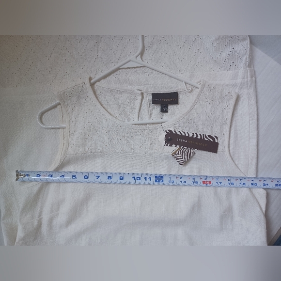 NWT Dana Buchman Linen Dress Women's Size 14 - Picture 9 of 11